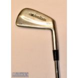 Golden Ram Pro Model No.3 Iron stamped with Seve Ballesteros initials S B to the toe end of the