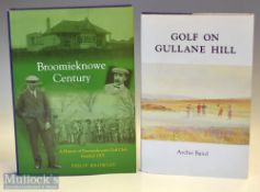 2x Famous Scottish East/Mid Lothian Golf Club signed History Books – signed ltd ed “Golf on
