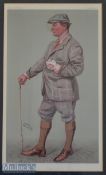 Vanity Fair Golf Print by Spy – titled “Muir” Samuel Mure Fergusson dated 18th June 1903 – published