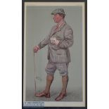 Vanity Fair Golf Print by Spy – titled “Muir” Samuel Mure Fergusson dated 18th June 1903 – published