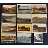 Selection of various Scottish Highlands golfing scene and other postcards from 1908 onwards (12)