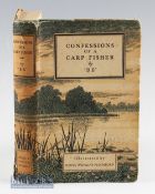 B B Illustrated by Denys Watkins-Pitchford – Confessions of a Carp Fisher 1st edition 1950^ Eyre &