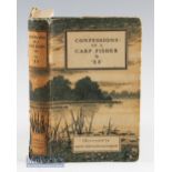 B B Illustrated by Denys Watkins-Pitchford – Confessions of a Carp Fisher 1st edition 1950^ Eyre &