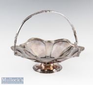 Silver plated Hoylake Golf Fruit Bowl: Walker and Hall – engraved to the underside “CA GC Bogey