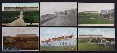 Interesting collection of early Turnberry golfing postcards from early 1900s to 1928 (12) – to