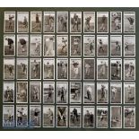 W A & A C Churchman's full set of 'Famous Golfers' cigarette cards c. 1927 complete set 50/50 real