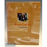 Kelly^ Jeff & Antonio Sanchez - “Ryder Cup ’97 Valderrama” 1st ed 1997 – green and gilt cloth boards