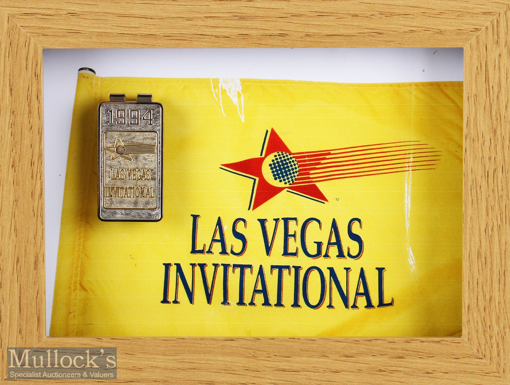 Rare 1994 Las Vegas PGA Invitational Golf Tournament official players money clip display– won by