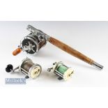 Penn Senator 9/0 deep sea reel in stainless steel frame and Bakelite end plates^ deep sea fishing