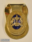 Rare 1997 Valderrama Ryder Cup Players Money Clip – engraved on the Thomas Bjorn (first Ryder Cup