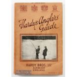 1934 Hardy’s Anglers’ Guide 54th Edition in good overall condition^ intact^ clean internally and