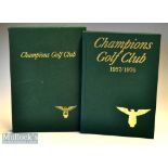 American Exclusive Golf Club History Book signed by Jackie Burke – “Champions Golf Club 1957-1976”