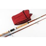 Fine unused Abu Sweden 412 sea fishing rod – 9ft 2pc No.2 - 15-30gms – 1/2 – 1oz – 27.5” cork handle