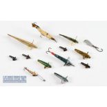 Assorted Selection of Lures and Devon’s to include Hardy Lures plus Silver sand Eel^ Heavyweight