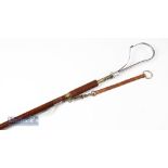 Good Hardy Bros Alnwick The Orchy Wading Staff and Gaff c1930s – c/w original stainless steel and