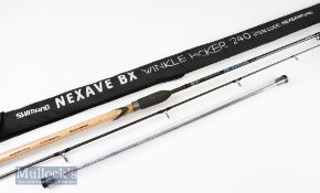 Good Shimano Nexave Winkle Picker 240 light ledger carbon rod – 8ft 3pc c/w 3 different strength