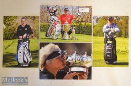 Collection of Major Golf Champions^ Ryder Cup Captains and Lady No1 In the World Ranking signed