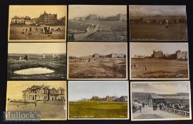 Interesting collection of St Andrews golfing postcards from the early 1900s through to 1930s and