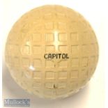 Fine Wilson Sporting Goods Co. “The Capitol” large square mesh golf ball c1930 – c/w all the