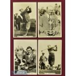 4x J A Pattreiouex golfing cards of Bobby Jones et al c1935 - titled “Sporting Event & Stars” –