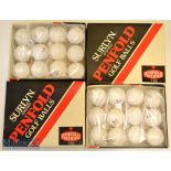 24x Penfold Ace Patented 1.62 Surlyn Covered Golf Balls – both in the makers original boxes and in