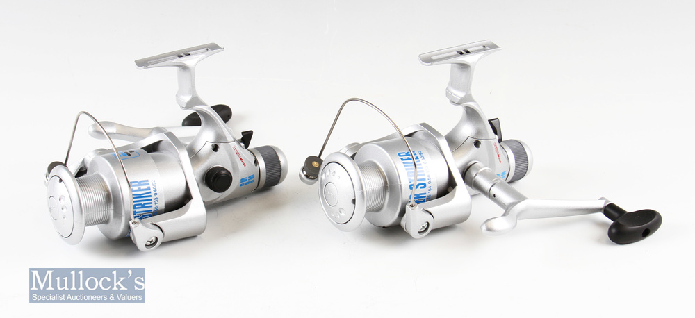 Pair of Dragon Match Silver Striker SS 600 spinning reels both with spare spools and in original - Image 2 of 2