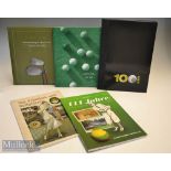 Collection of interesting European Golf Club centenary and history books (5) “100 Jahre