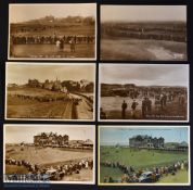Collection of notable St Andrews golf tournaments and golf matches postcards played over The Old