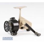 ABU Cardinal 4 fixed spool reel in Champagne finish fitted with a later side plate^ runs smooth in