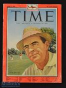 Sam Snead – 1954 Time Magazine Cover - featuring Sam Snead dated June 21 1954 Atlantic Edition – see