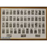 1927 W A & A C Churchman’s ‘Famous Golfers’ Cigarette Cards – full set of 50/50 real photographs -