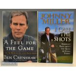 2x US Major Golf Champions signed books - Ben Crenshaw-“A Feel For The Game - To Brookline and Back”