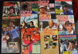 Collection of 22x Open Golf Championships Players Autographs: All signed on Open Golf Championship