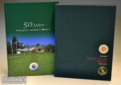 2x Germany Golf Club History Books one signed by Historian Christoph Meister – “100 Jahre –