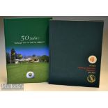 2x Germany Golf Club History Books one signed by Historian Christoph Meister – “100 Jahre –