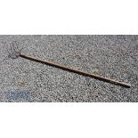 Vintage River / Pond weed rake with wooden handle^ total length 195cm.