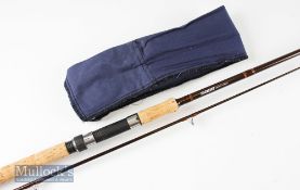 Very good and scarce Sage Graphite spinning rod - 9ft 2pc with grey agate style line guides
