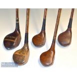 Selection of various size golf club woods (5) – 4x drivers incl TrueLine^ Craigie^ LMR et al and a
