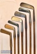 Collection of interesting putters (7) Tom Stewart straight blade^ Youds Hoylake Gem^ Cochrane’s