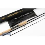 Fine Daiwa “The Wilderness Spinning” carbon rod Model 1103MHS – 11ft 3pc fitted with 3 leg Fuji