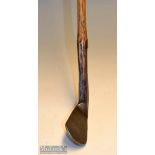 Spalding Seely Pat Spliced Hosel Mashie - (Pat May 14 1912) with the Hammer Brand mark to the