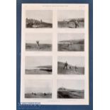 1896 Royal Belfast Golf Club photograph illustrations – from The Illustrated Sporting and Dramatic