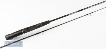 Fine unused Abu Garcia MC56-2M carbon spinning rod – 5ft 6in 2pc with whiter agate lined tip guide –