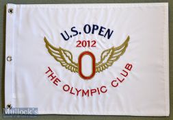 2012 US Open Golf Championship embroidered pin flag – played at the Olympic Club and won by Webb