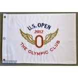 2012 US Open Golf Championship embroidered pin flag – played at the Olympic Club and won by Webb