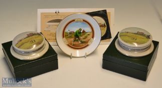 Golf Ancient & Modern St Andrews Limited Edition Box and Paperweight: both with original boxes^