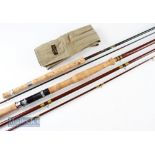 Good Bruce & Walker and Martin Wood glass fibre trout and salmon fly rods (2) - a very good Bruce
