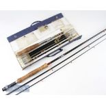 Interesting cased combination travel rod kit and carbon trout fly rod (2) – Argus Model no. 825 “