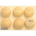 Collection of wrapped and other golf balls (6) - 4x Dunlop Warwick cellophane wrapped golf balls