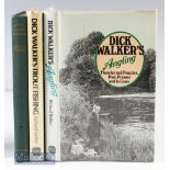 Walker^ Richard – Still Water Angling 1953 1st edition^ together with Dick Walker’s Trout Fishing